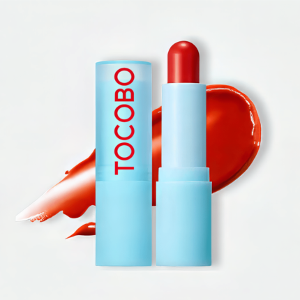 TOCOBO GLASS TINTED LIP BALM 013 TANGERINE RED